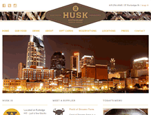 Tablet Screenshot of husknashville.com